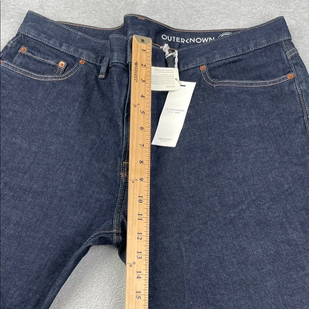 NEW‎ Outerknown 38x32 Ambassador Slim Fit Denim SEA Jeans